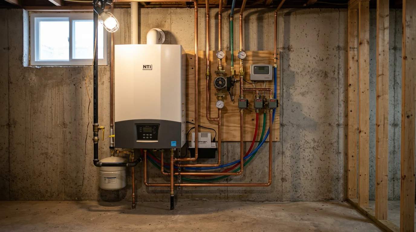 Boiler system installation and maintenance